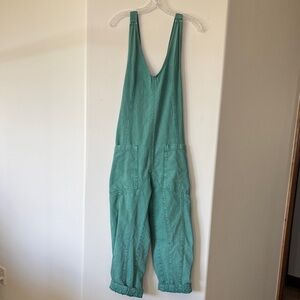Free People Teal Jumpsuit